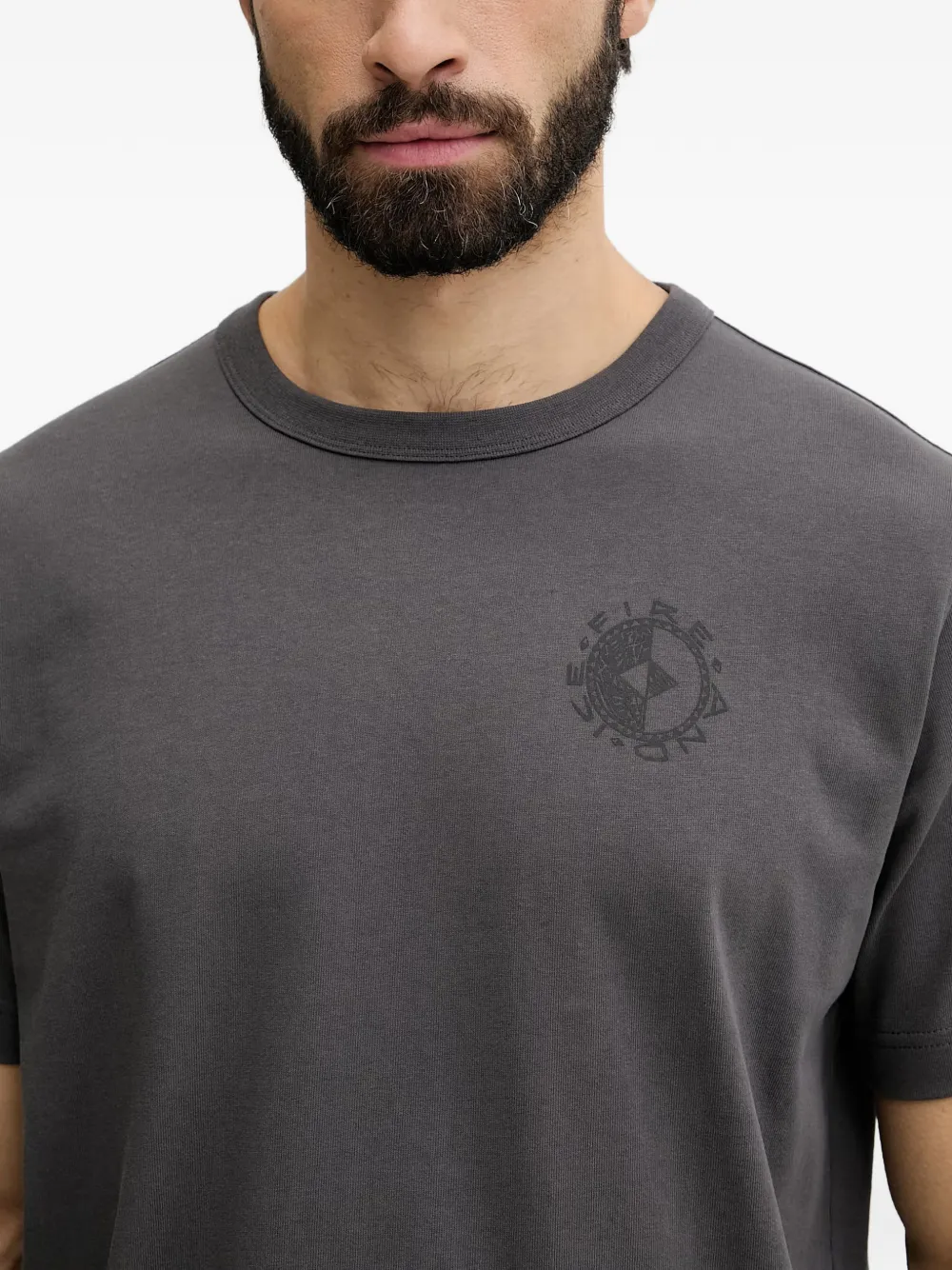 BOGNER FIRE+ICE Lino T-shirt met logoprint Grijs
