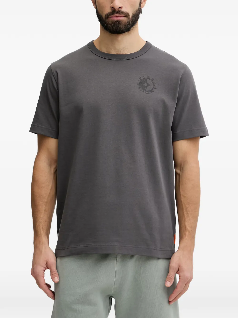 BOGNER FIRE+ICE Lino logo-print T-shirt - Grigio