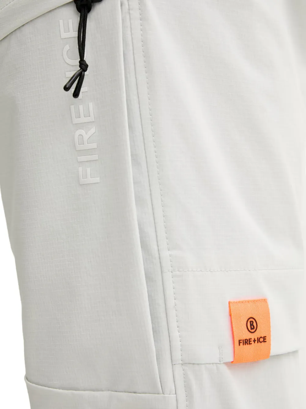 BOGNER FIRE+ICE Ludwig trainingsbroek met logopatch Grijs