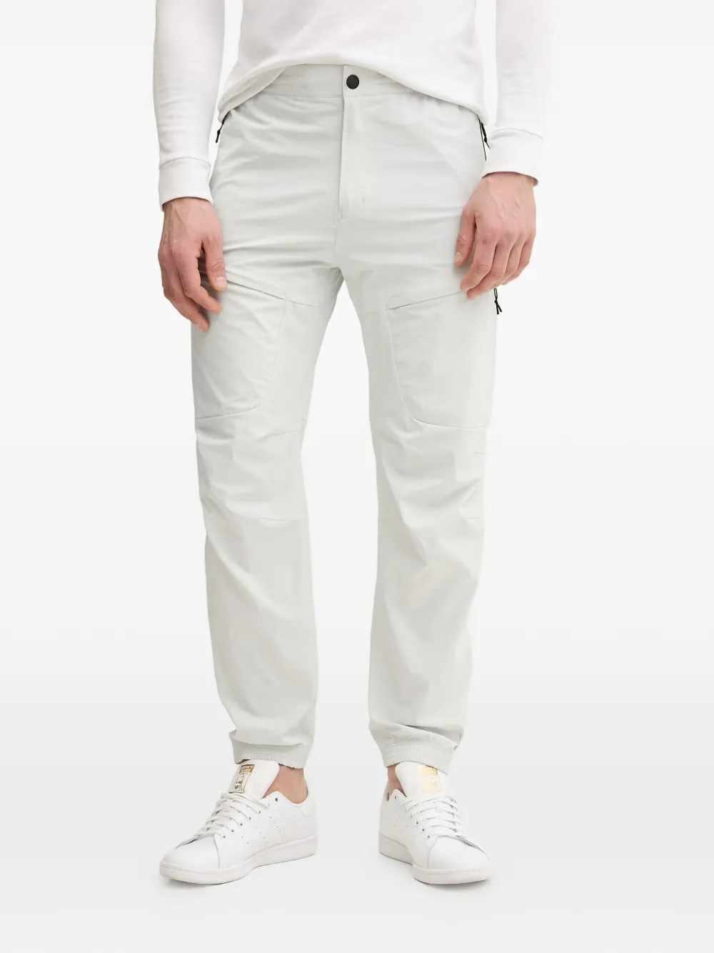 BOGNER FIRE+ICE Ludwig logo-patch track pants - Grigio
