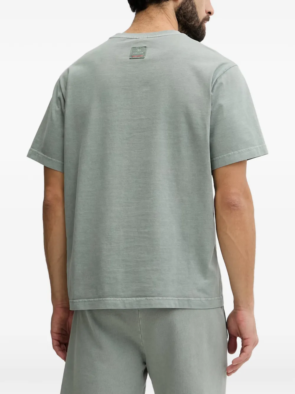 BOGNER FIRE+ICE T-shirt met logoprint met ronde hals Groen