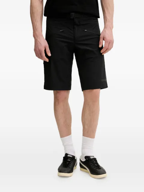 BOGNER FIRE+ICE Carter belted logo-print shorts