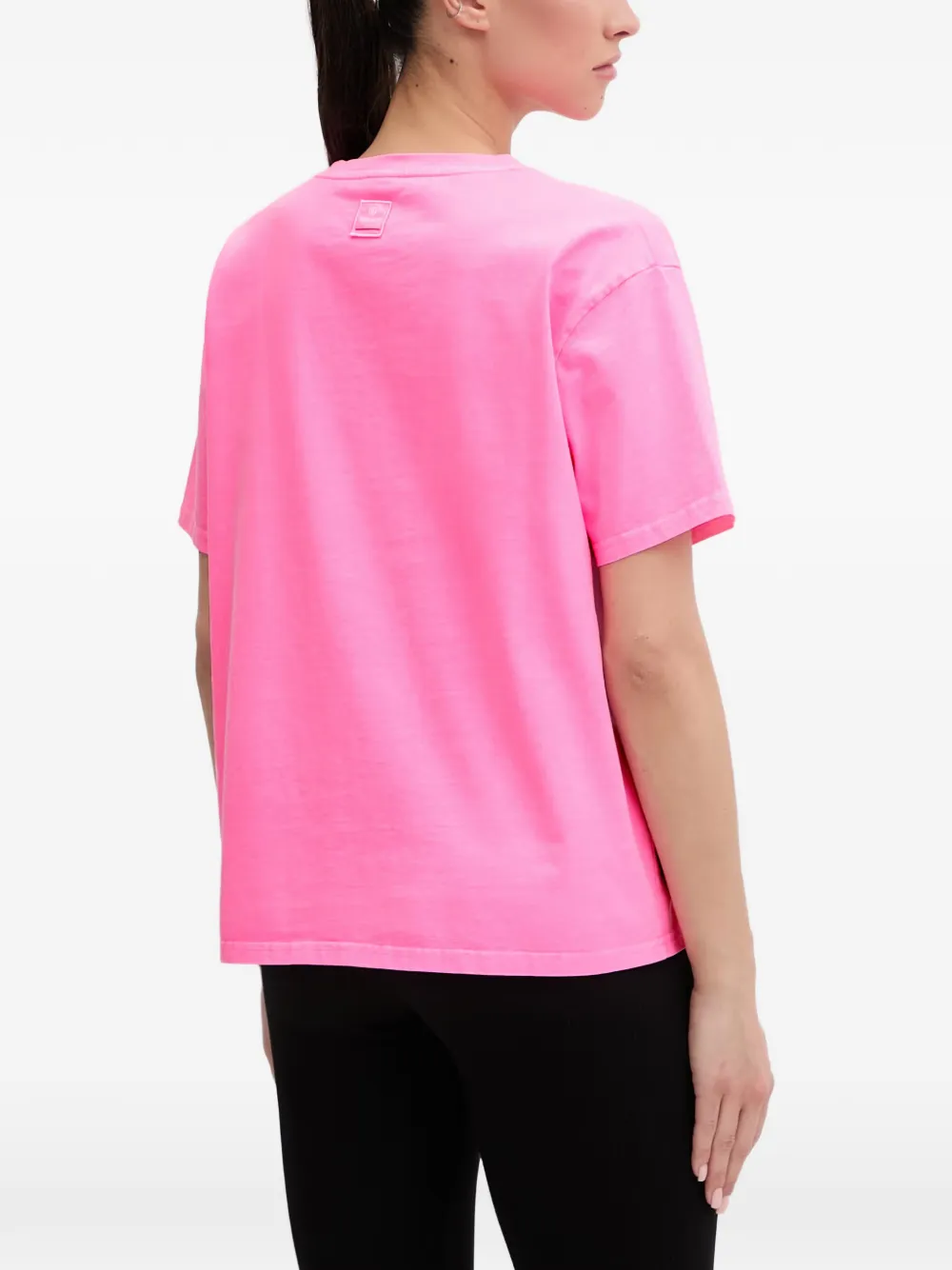 BOGNER FIRE+ICE Cara T-shirt met geborduurd logo Roze