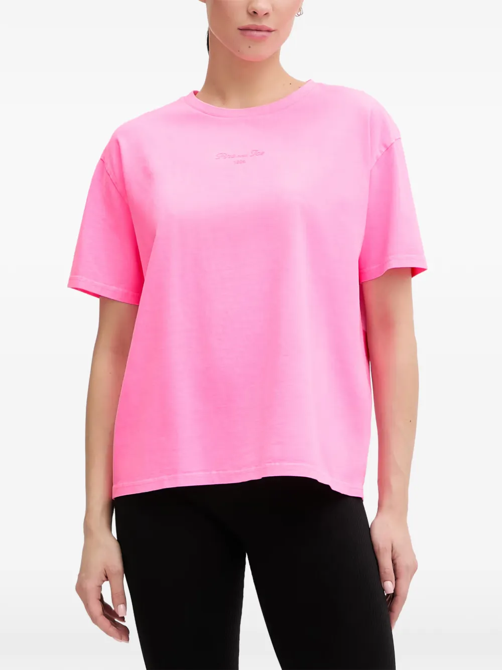 BOGNER FIRE+ICE t-shirt Cara à logo brodé - Rose BOGNER FIRE+ICE t-shirt Cara à logo brodé - Rose