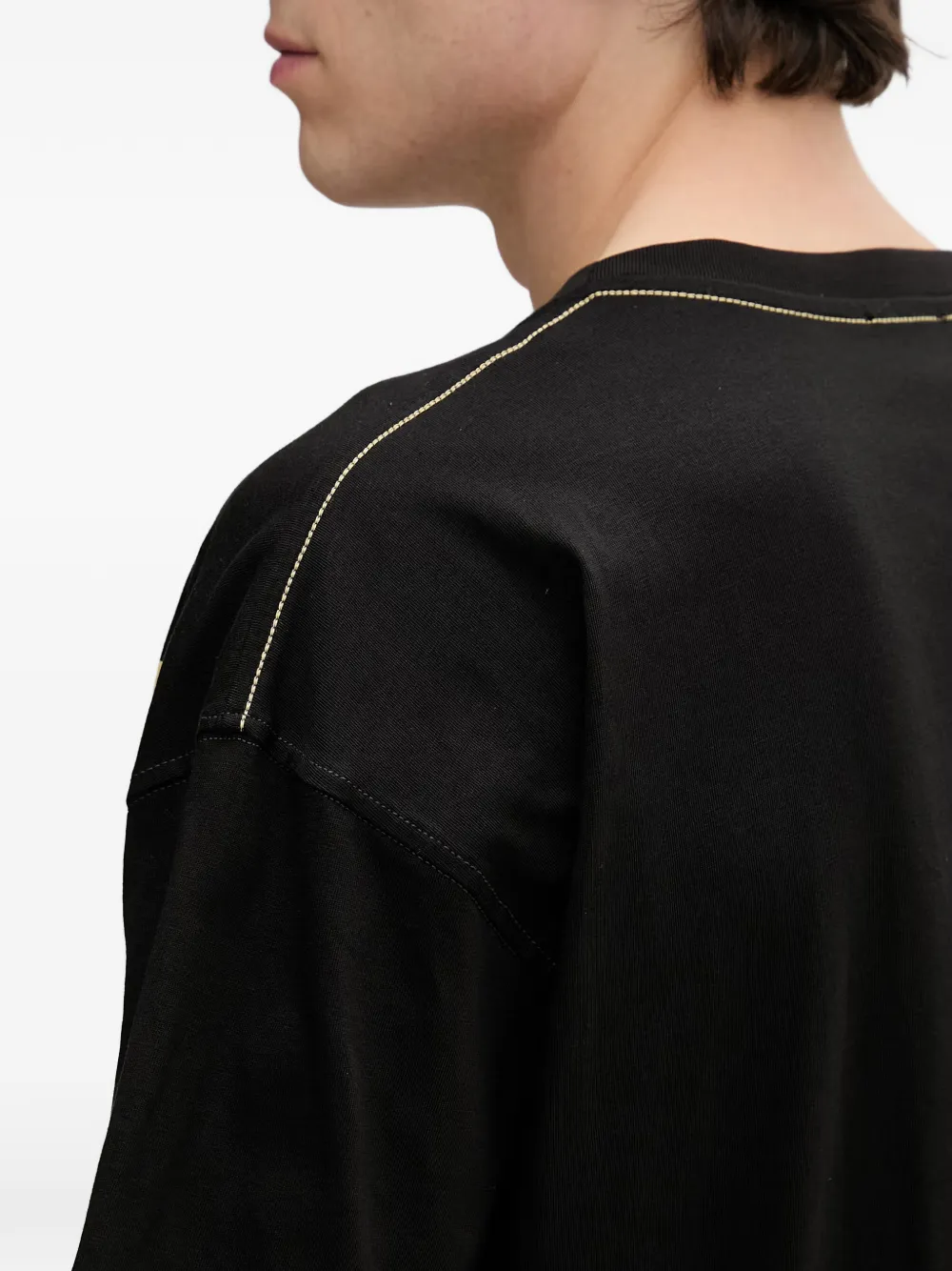 Diesel T-BOXT-V3 T-shirt met logo-print Zwart