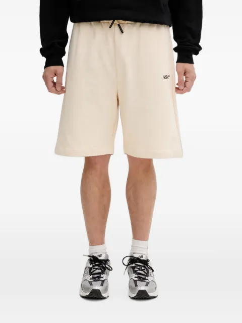 Karl Lagerfeld Jeans logo-print drawstring shorts