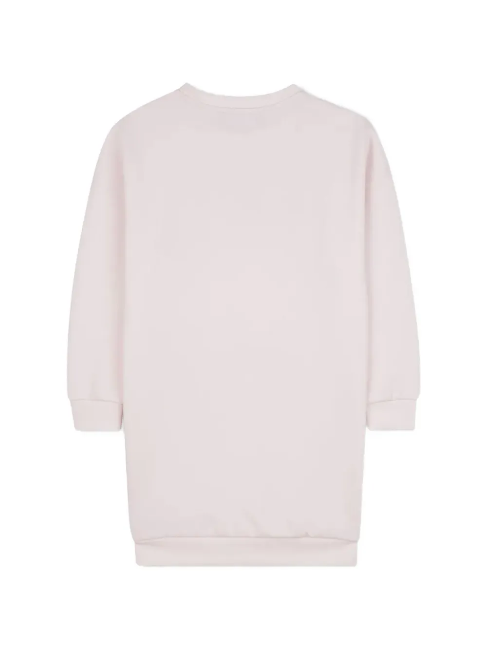 Karl Lagerfeld Kids graphic-print sweatshirt dress Beige