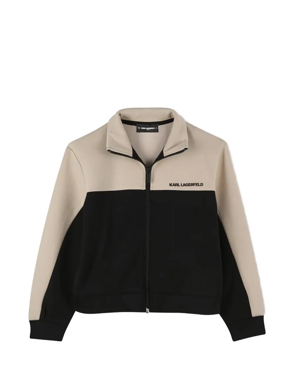 Karl Lagerfeld Kids Sweater met logoprint Zwart