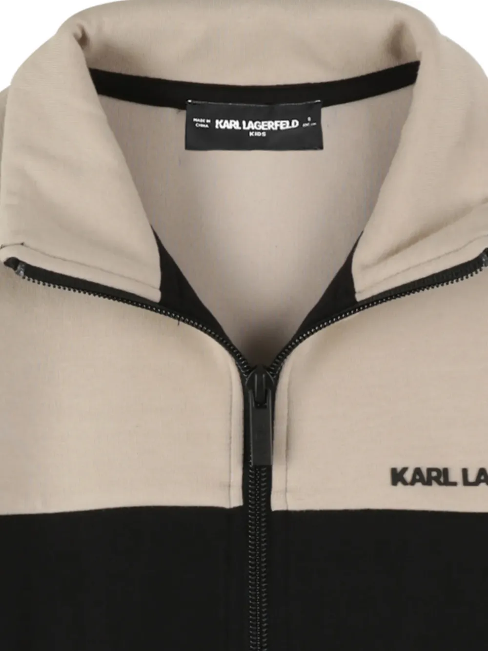 Karl Lagerfeld Kids Jack met vlakken Zwart