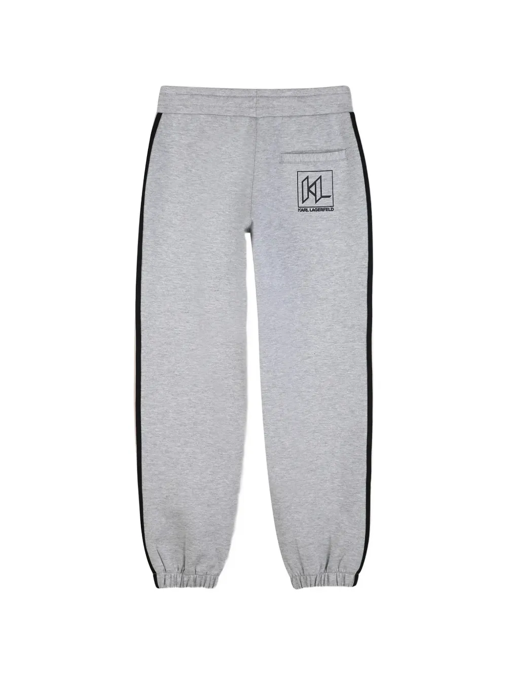 Karl Lagerfeld Kids Trainingsbroek met logoprint Grijs