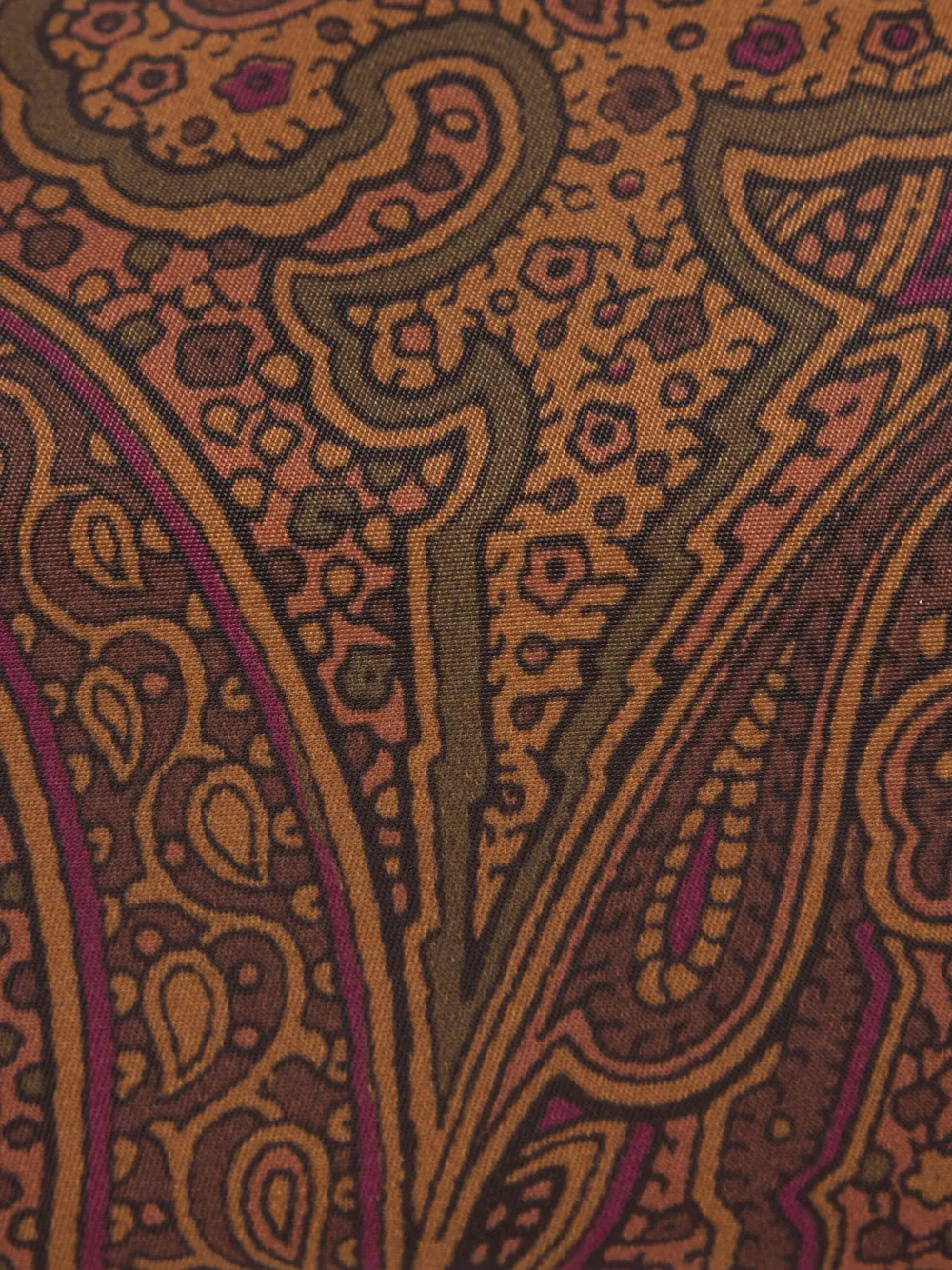 ETRO Arnica kleine toilettas met paisley-print Bruin
