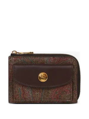 Miu Miu カードケース | ブラウン | FARFETCH JP