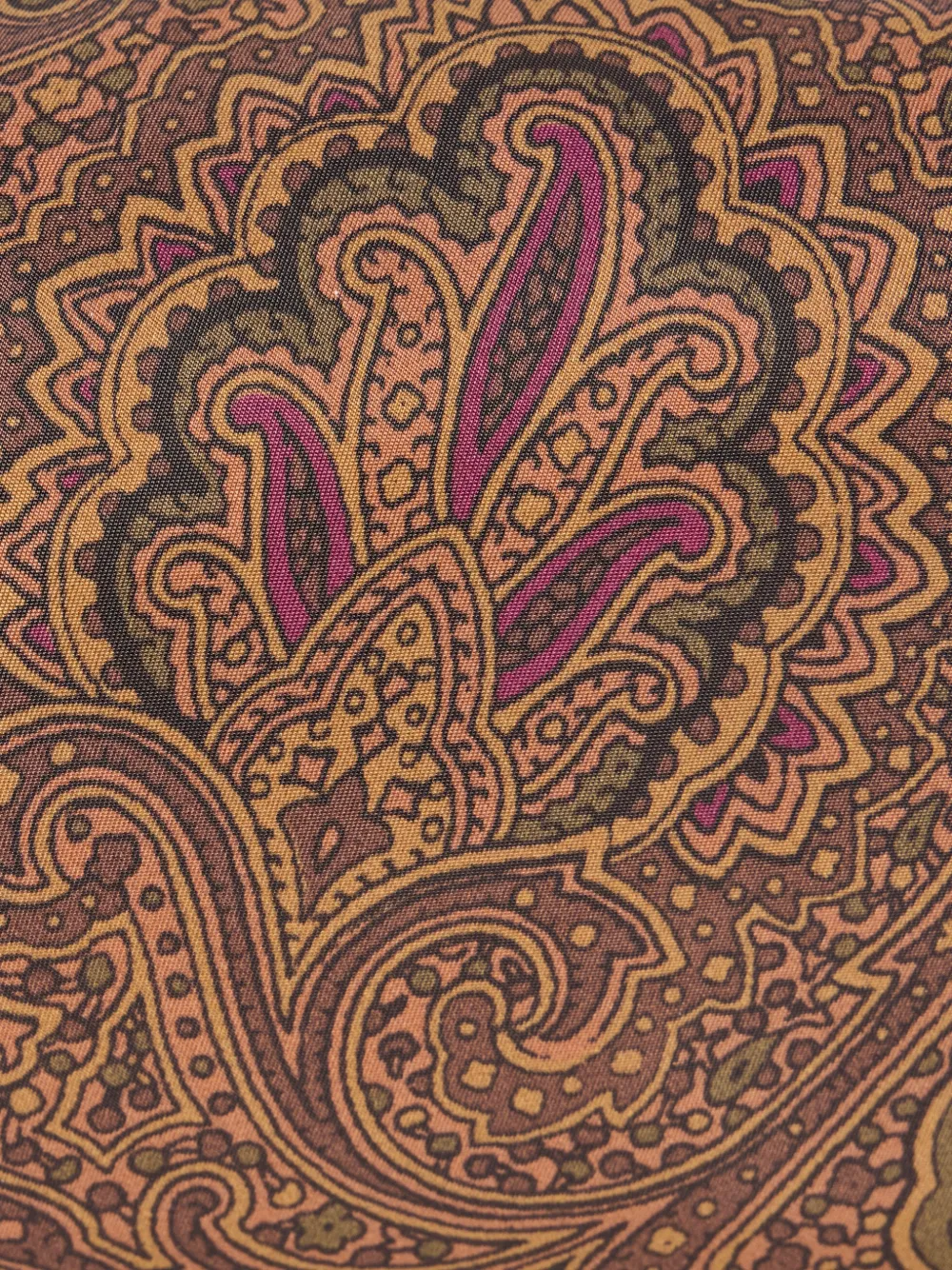 ETRO Arnica medium toilettas met paisley-print Bruin