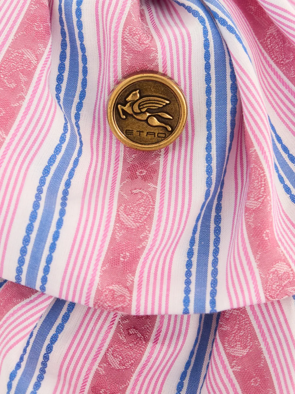  Etro Coletero A Rayas - Rosa 