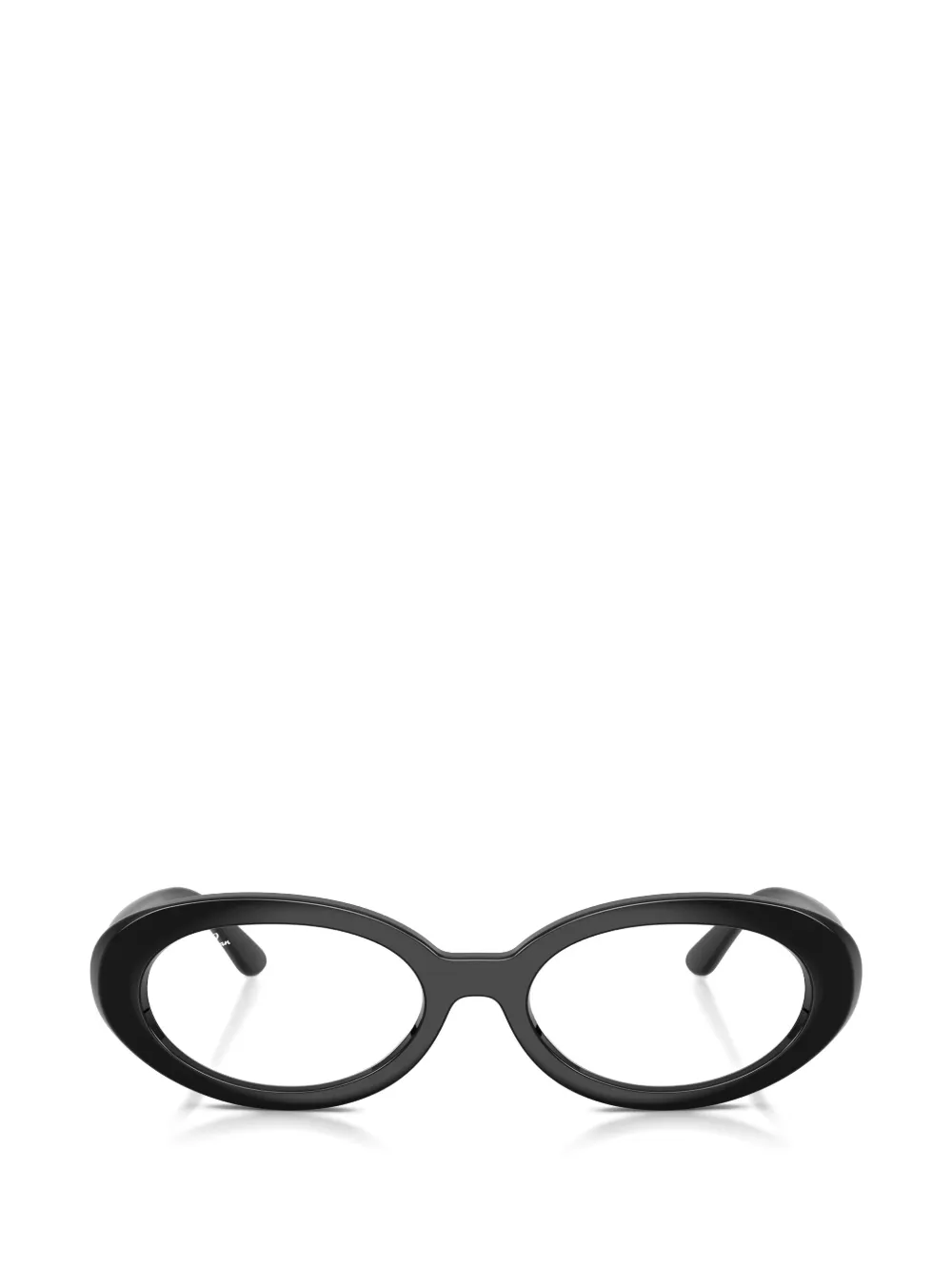 Ray-Ban oval-frame glasses - Nero