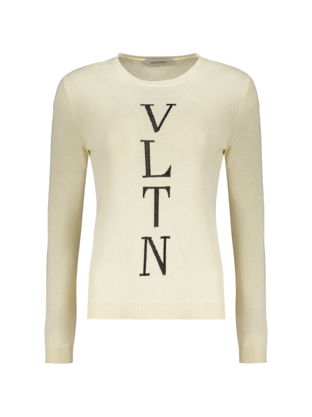Valentino Garavani VLTN logo-print sweater - Nude