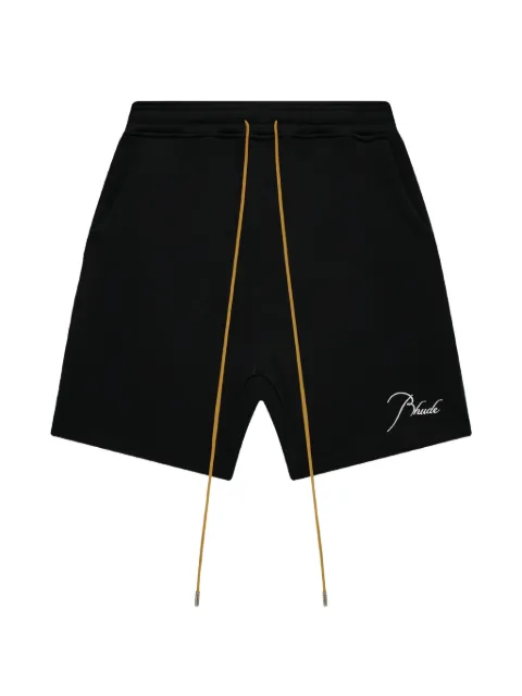 RHUDE 클래시크 로고 자수 쇼츠
