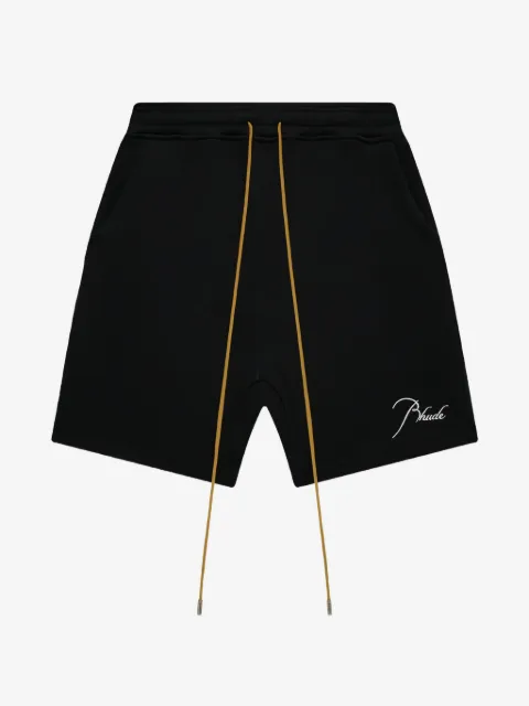 RHUDE Classique logo-embroidered shorts