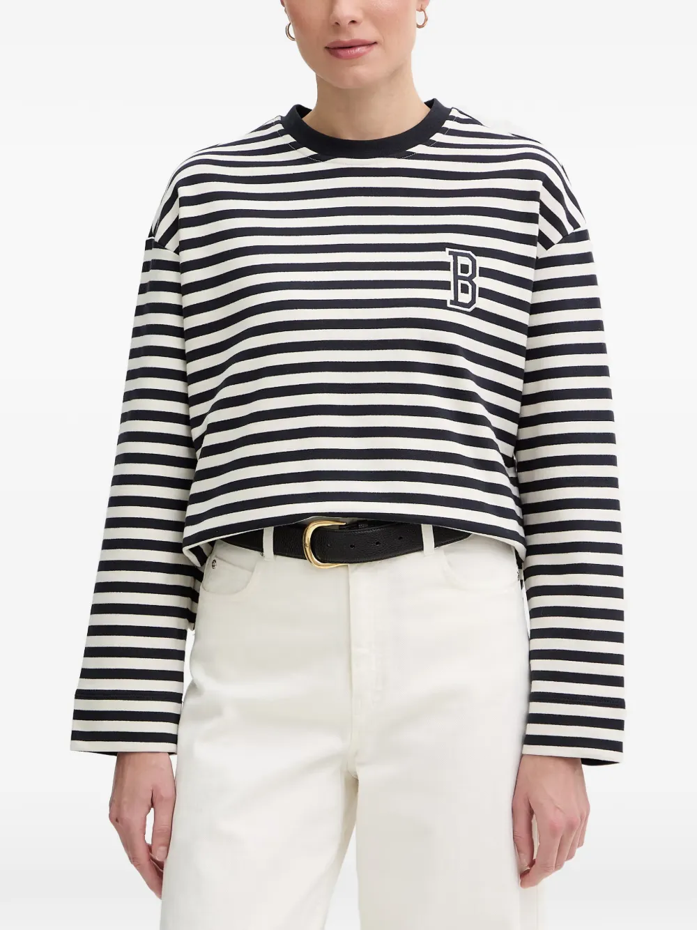 Barbour 개비 스웨트셔츠 | 블랙 | Image 1