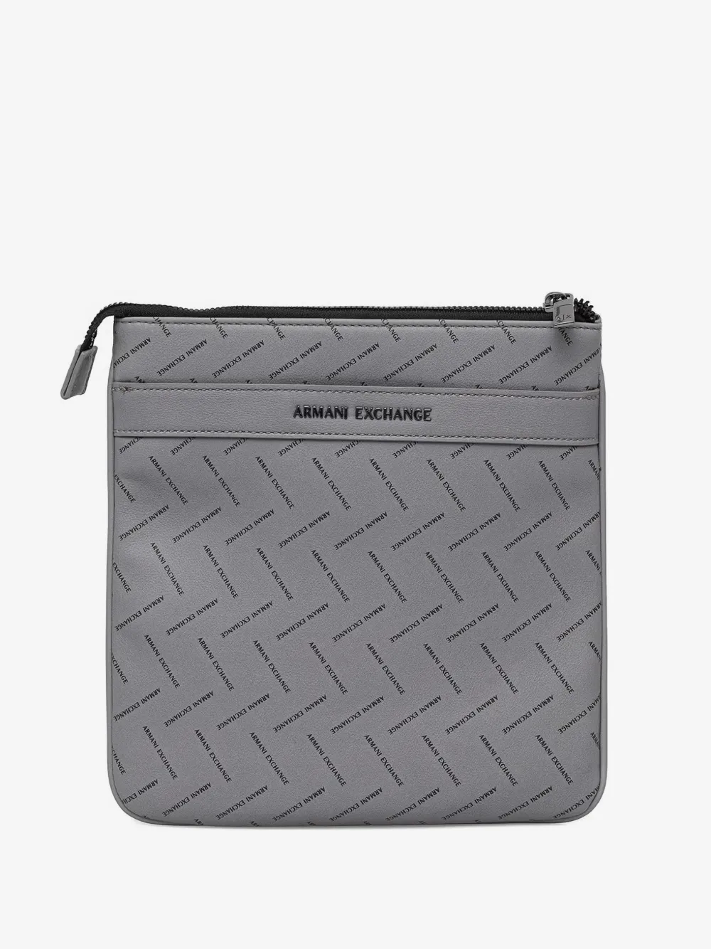 Armani Exchange сумка-мессенджер с логотипом | серый | Image 1
