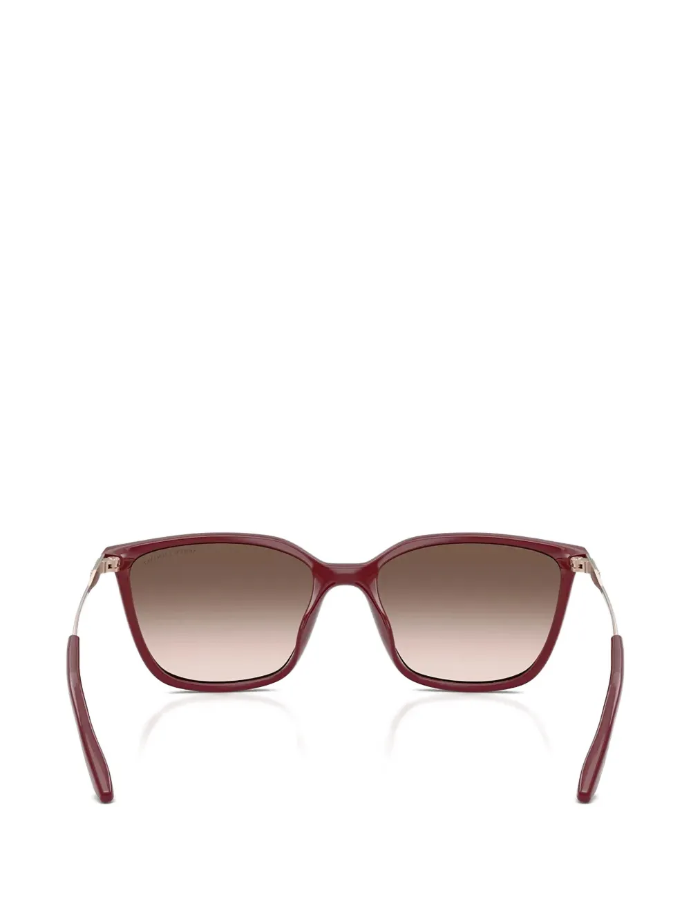 Armani Exchange cat-eye sunglasses Rood