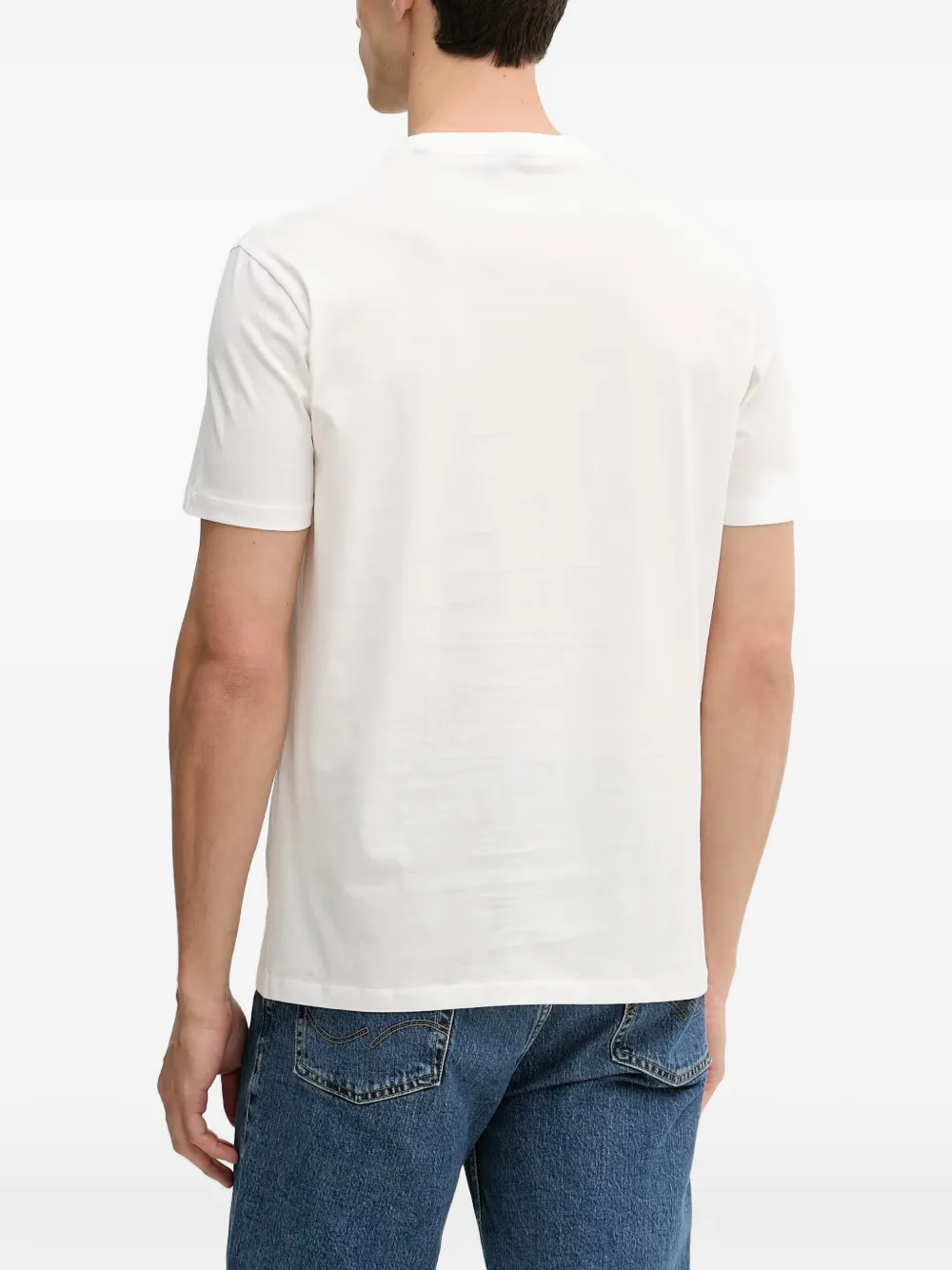 Armani Exchange T-shirt met logo Wit