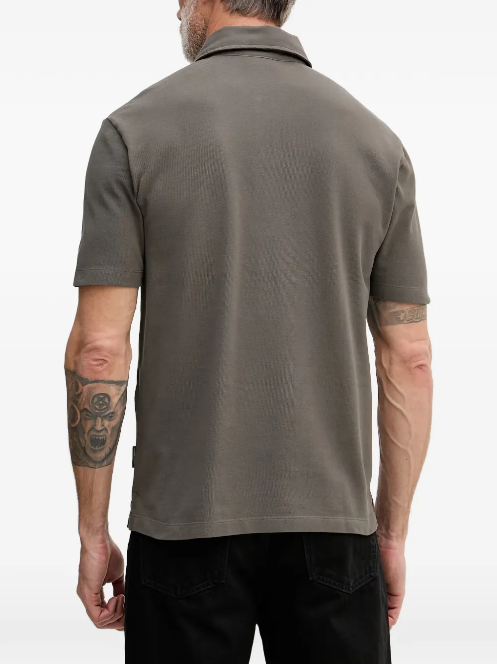 Armani Exchange Poloshirt met geborduurd logo Groen