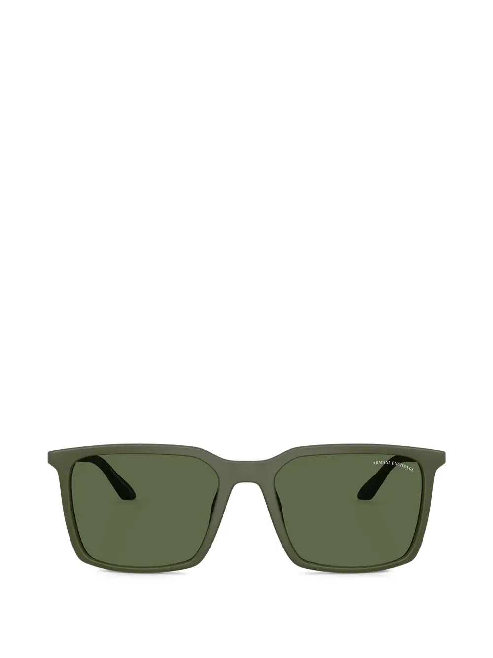 Armani Exchange 方形镜框太阳眼镜 | 绿色 | Image 1