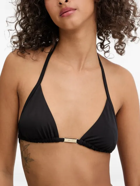 Armani Exchange bikini con placa del logo