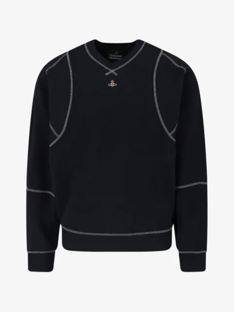 Vivienne Westwood Pourpoint contrast-stitch sweater