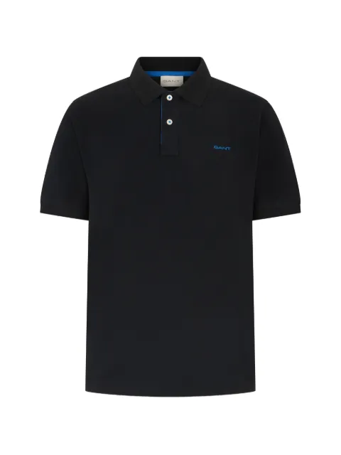 Gant logo-embroidered polo shirt