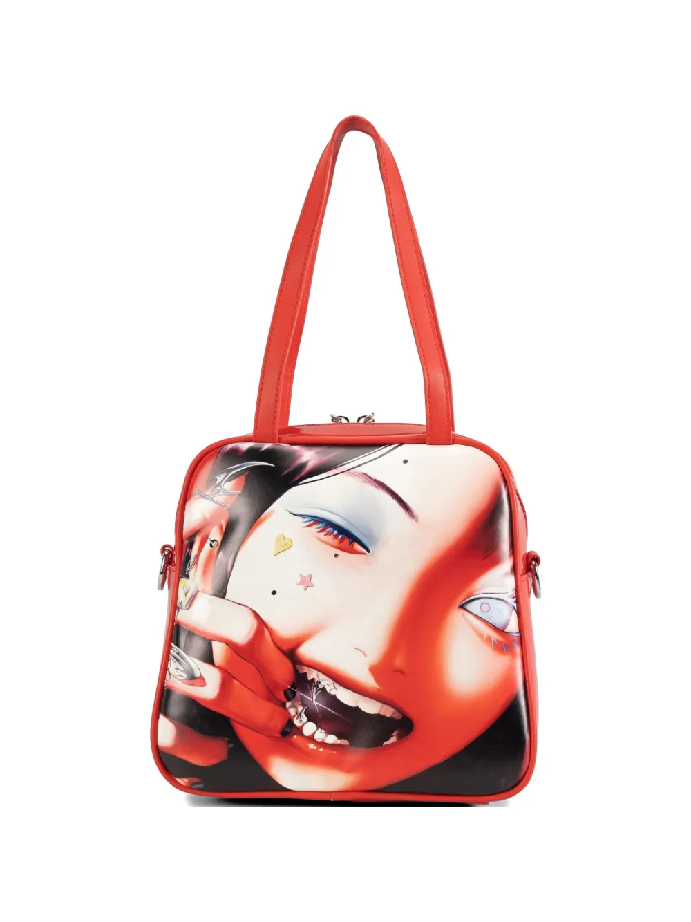 Yumin Ha Doll Bag V shoulder bag - Rosso