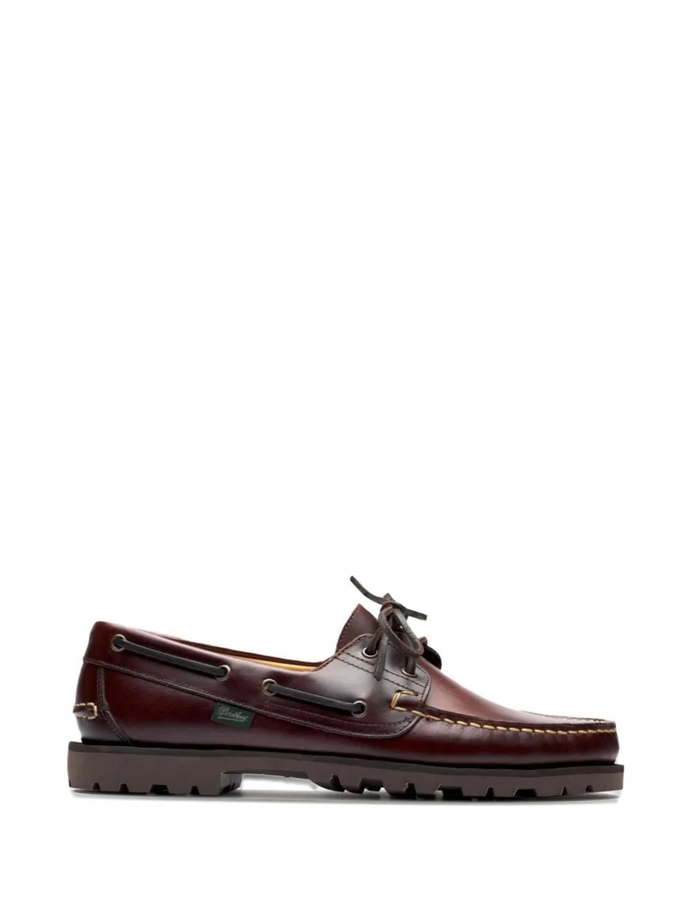 Paraboot Malo lug-sole boat shoes - Braun
