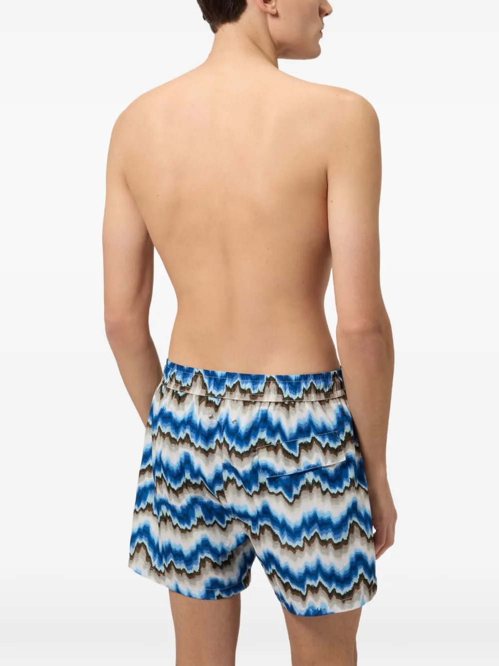 Missoni Zwembroek met trekkoord Blauw