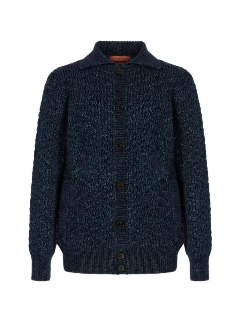 Missoni oversized wool-blend cardigan with alpaca