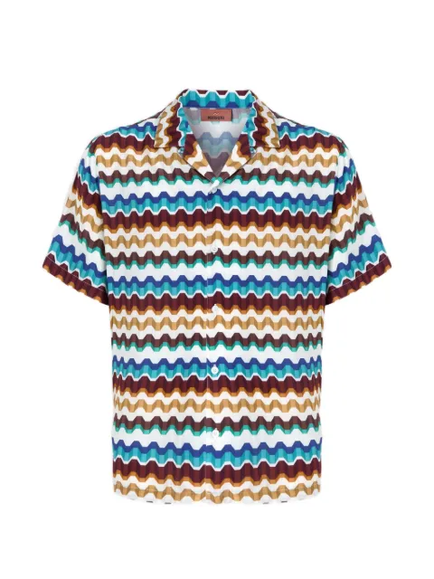 Missoni Zigzag-print short-sleeve shirt