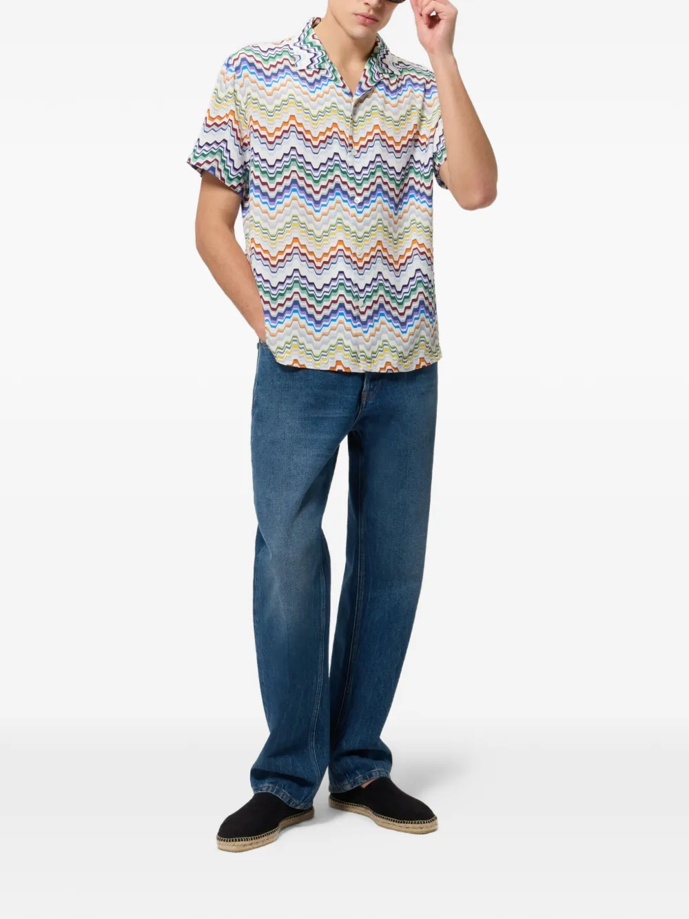Missoni Overhemd met print Wit