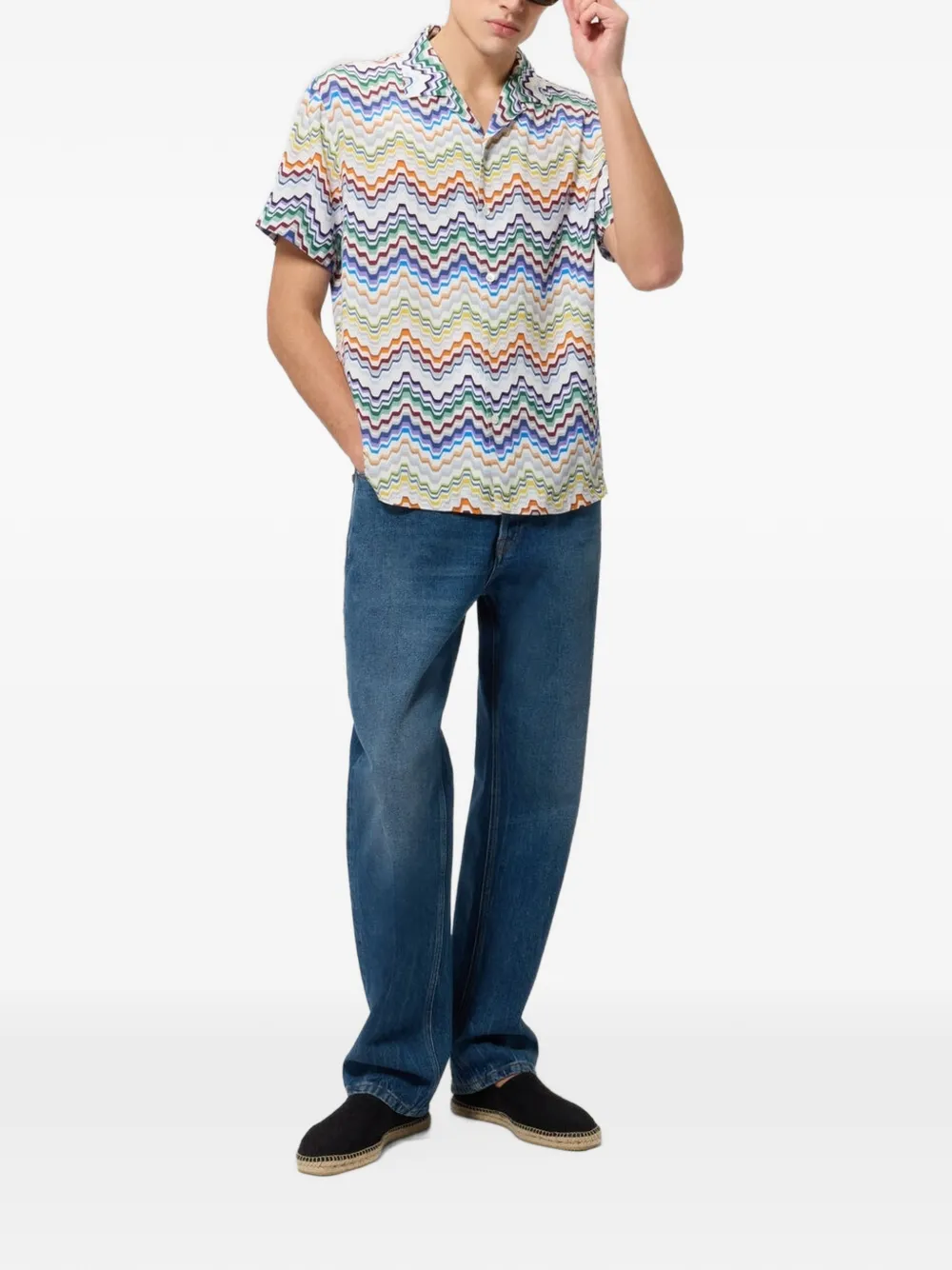 Missoni Overhemd met print Wit