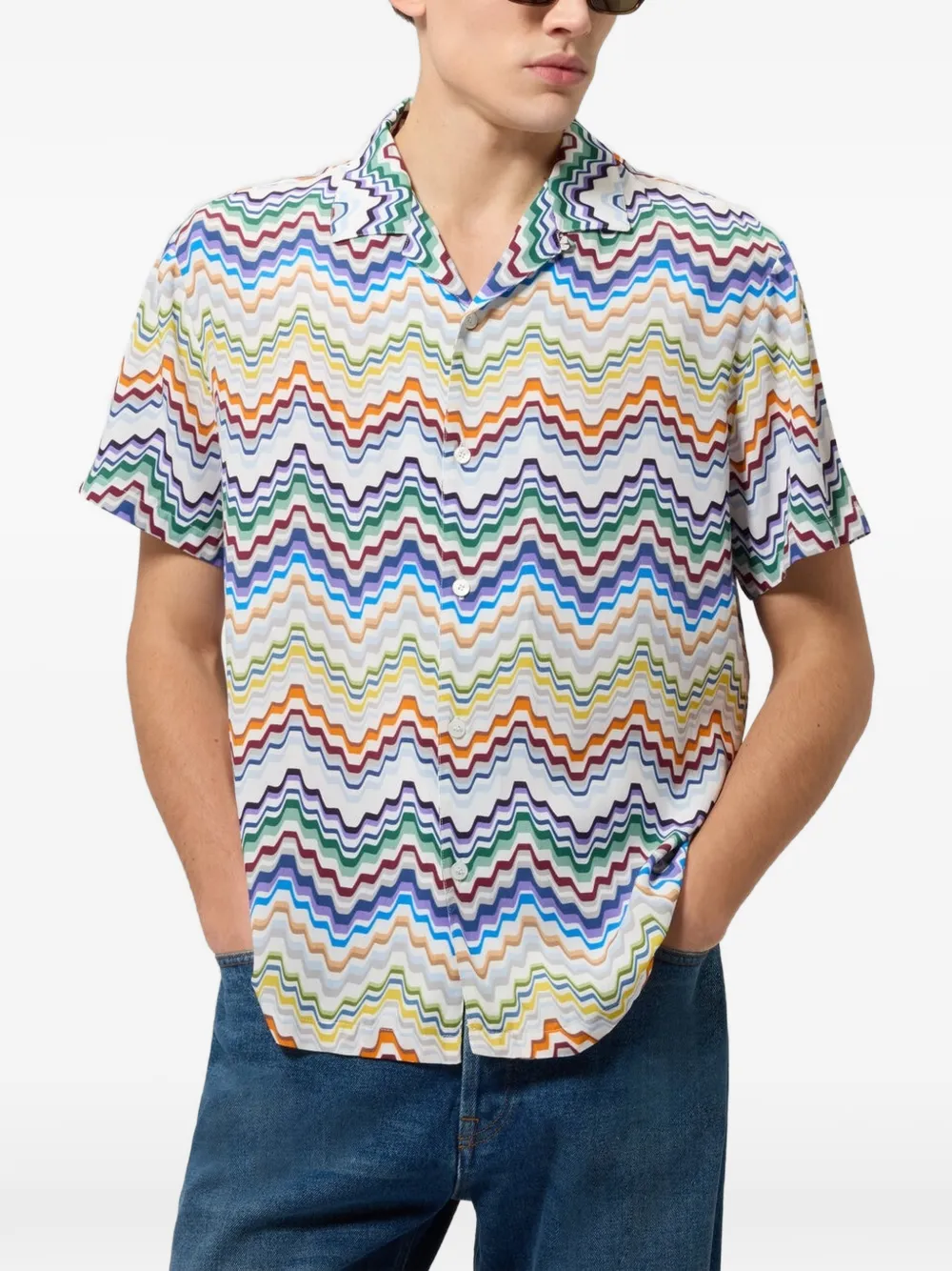 Missoni Overhemd met print Wit