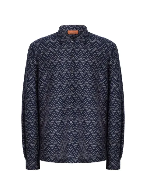 Missoni cashmere Zigzag shirt