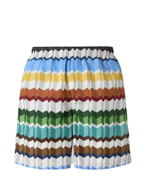 Missoni Zigzag-print swim shorts