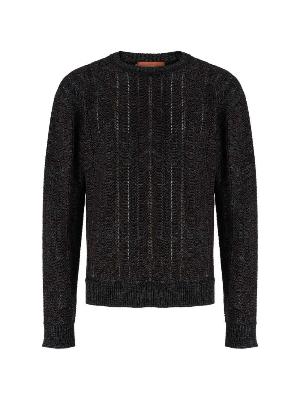 Missoni chevron-knit sweater - Brown