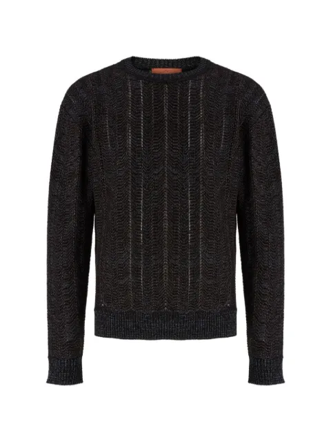 Missoni suéter de tejido chevron