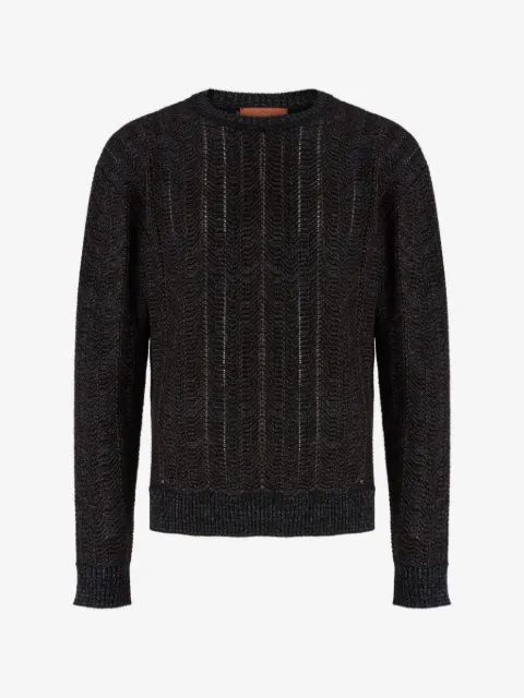 Missoni chevron-knit sweater