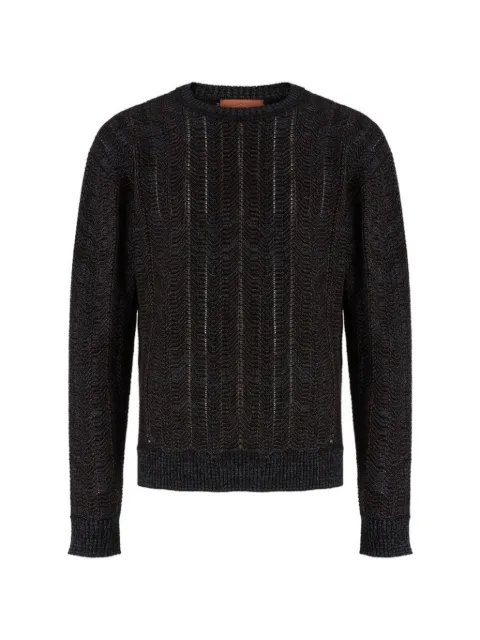 Missoni 人字纹图案针织毛衣