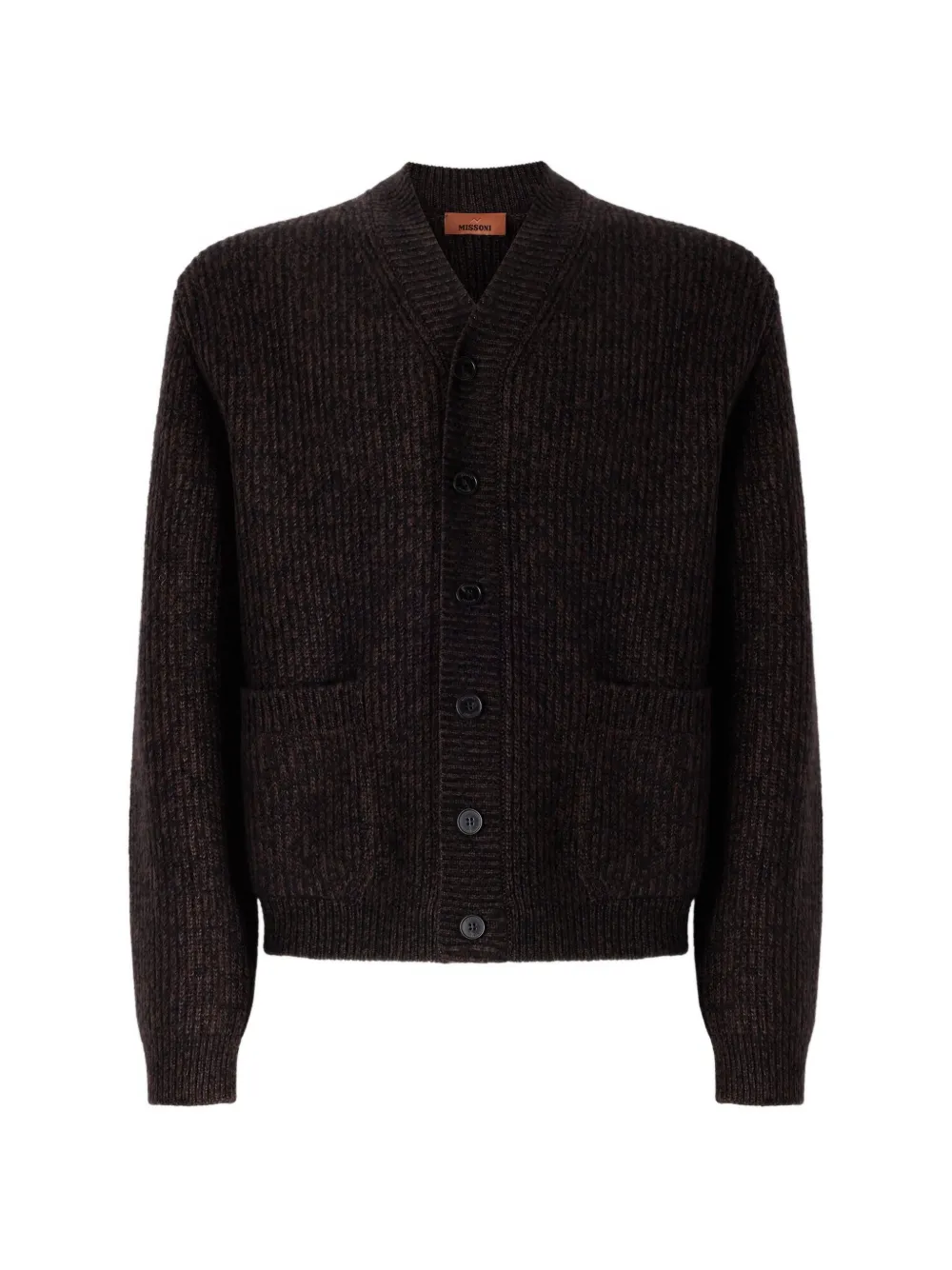 Missoni wool and viscose mélange cardigan - Braun