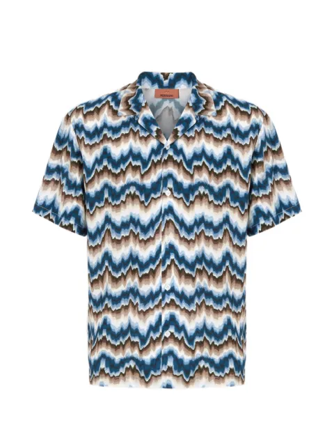 Missoni Zigzag-print short-sleeve shirt