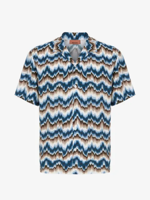 Missoni Zigzag-print short-sleeve shirt