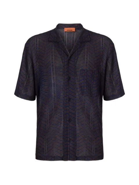 Missoni T-Shirt mit Zickzackmuster