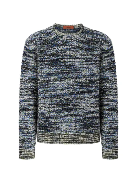 Missoni Zigzag-knit crew-neck sweater
